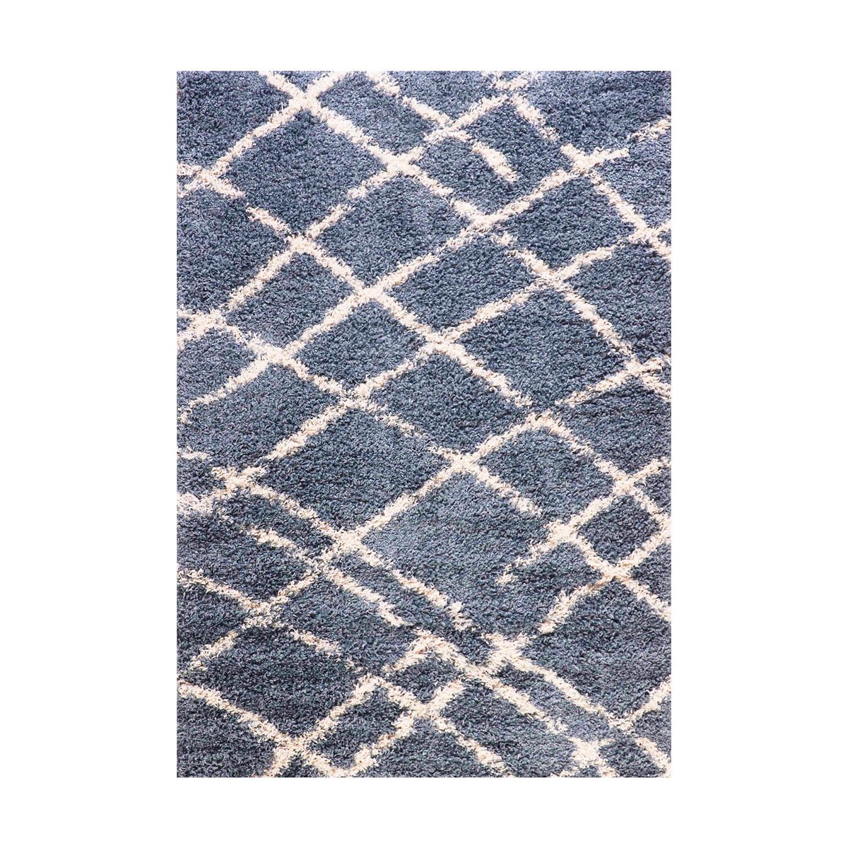 DIB - Alfombra Shaggy Design 180X275 Azul