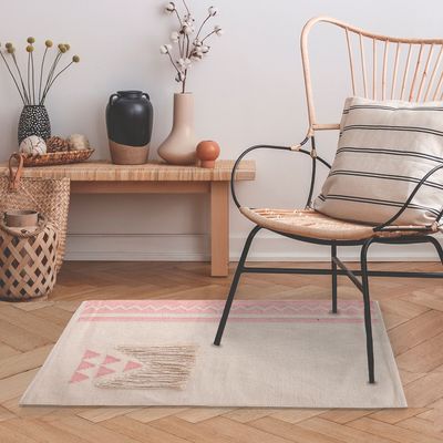 Imagen 2 del producto Alfombra Dh. Rustic Coll. 60X90 Rosa