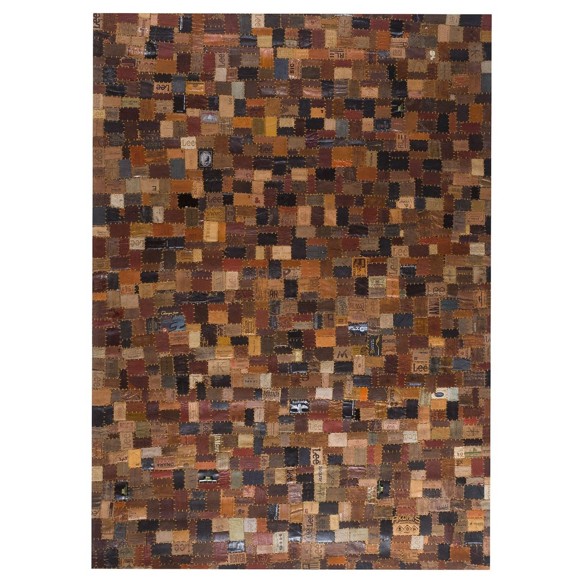 DIB - Alfombra Leather Patch Collection 160X230