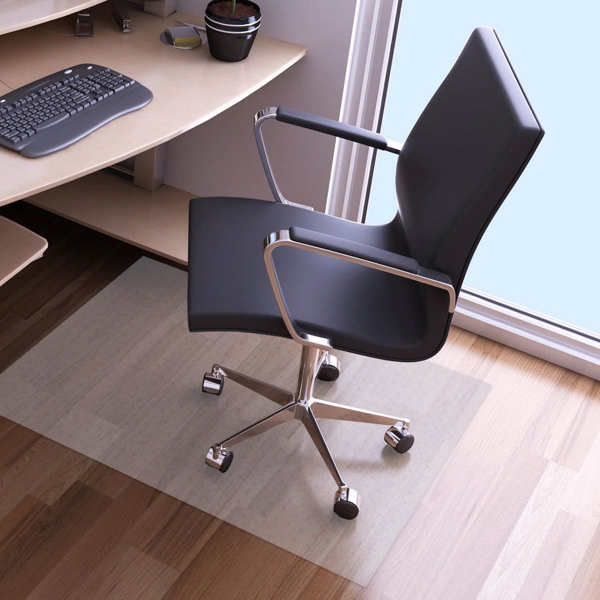 DIB - Protector Piso Duro Rectangular 090X120