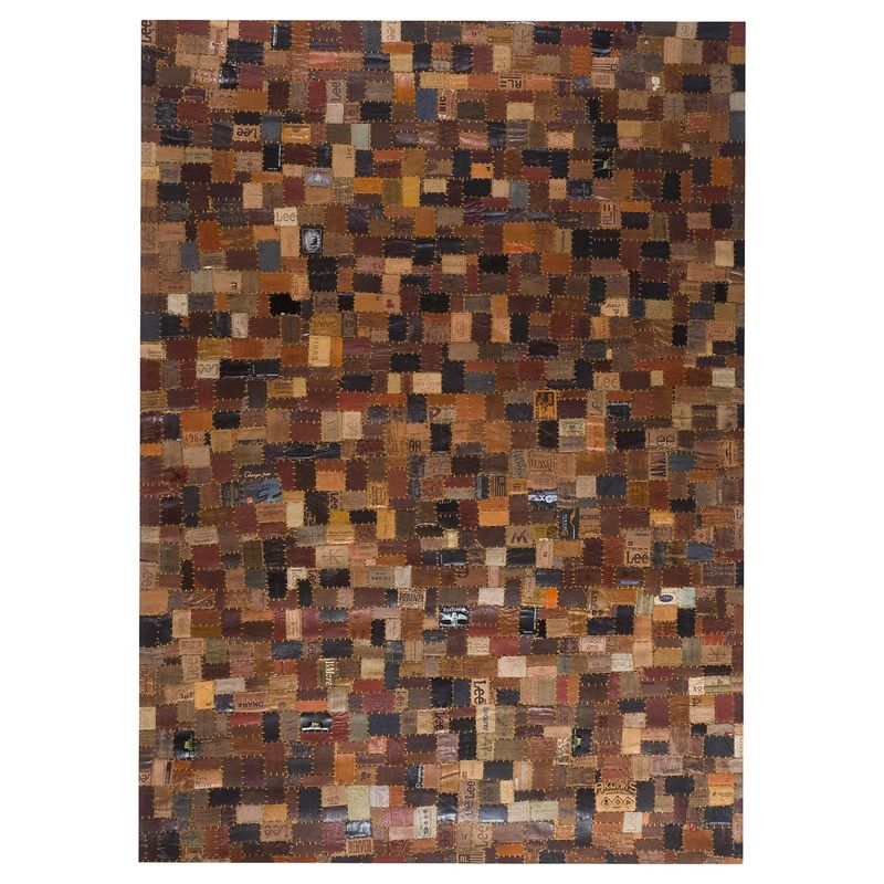 DIB - Alfombra Leather Patch Collection 140X200