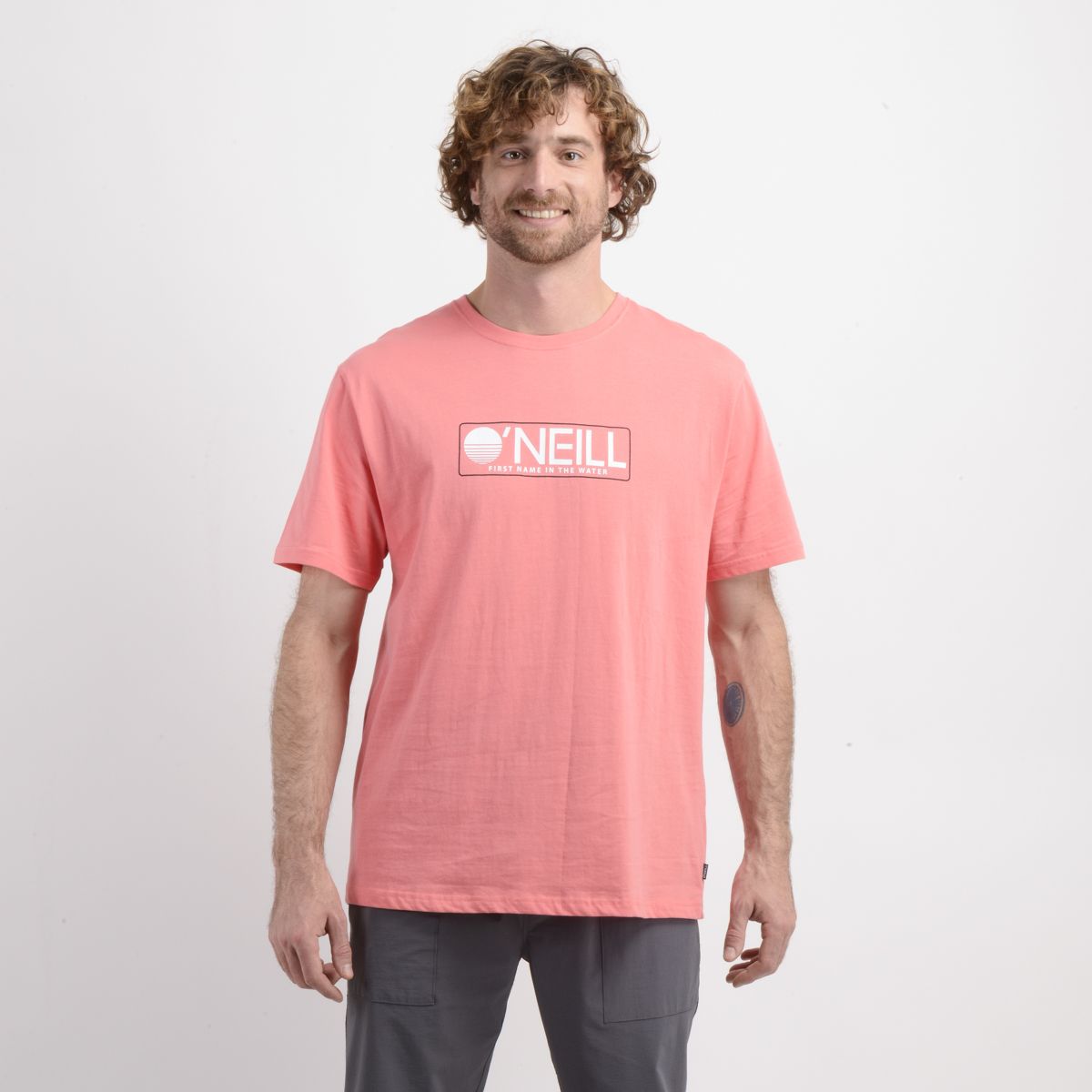 O'NEILL - POLERA MANGA CORTA DUSK II NARANJO CLARO