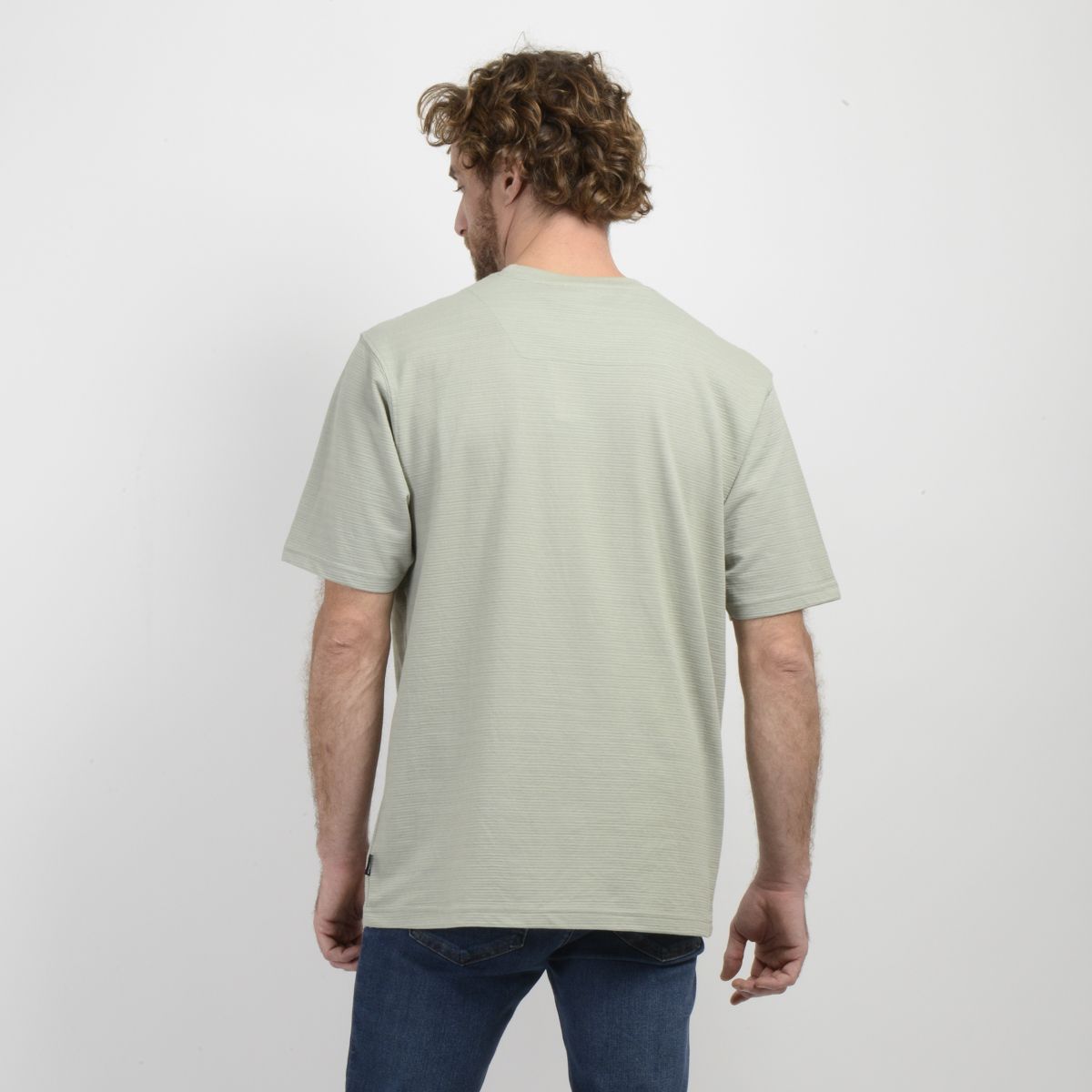 O'NEILL - POLERA MANGA CORTA POCKET VERDE CLARO