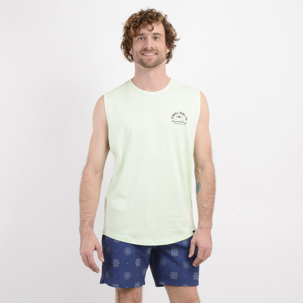 O'NEILL - POLERA SIN MANGAS SURF CO VERDE CLARO