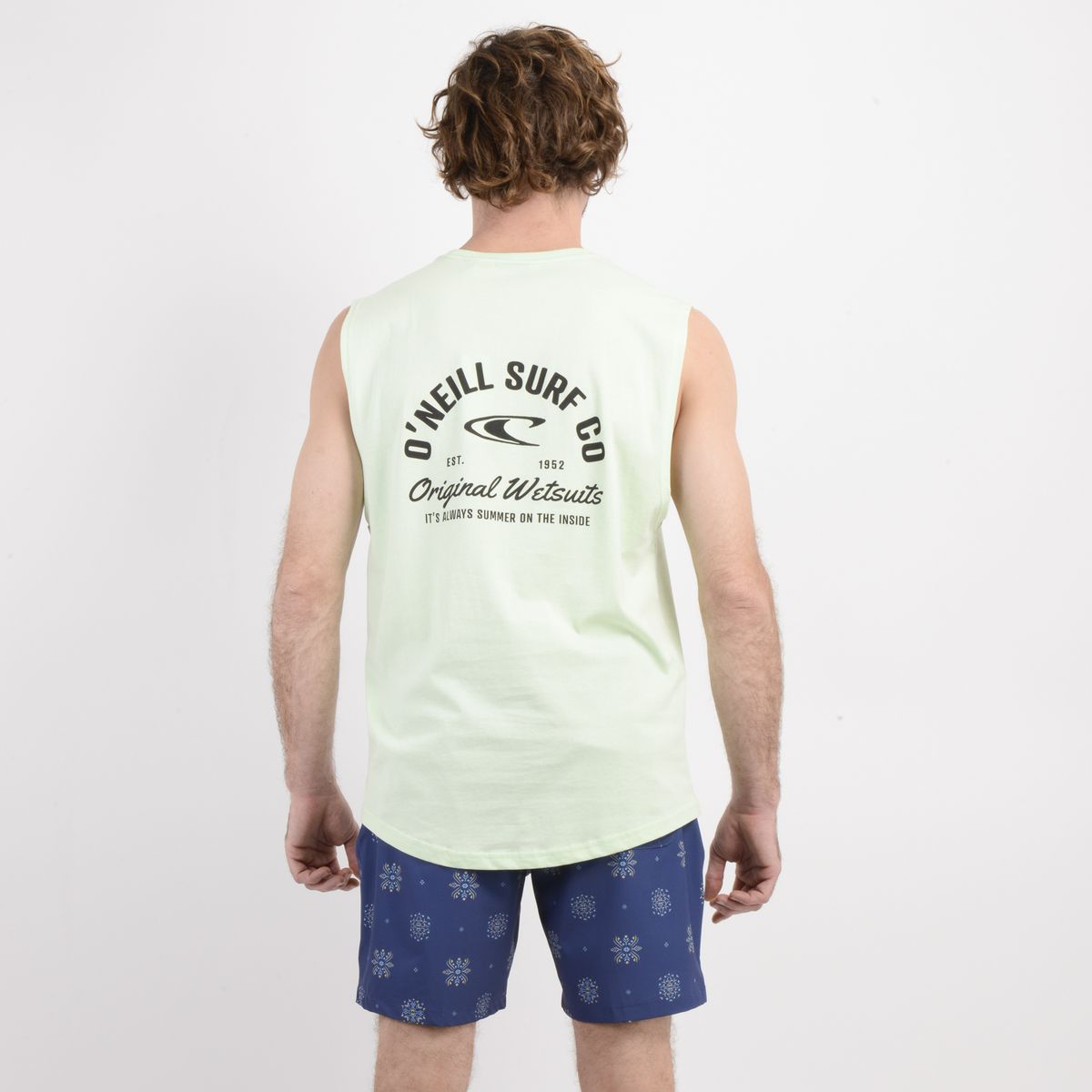 O'NEILL - POLERA SIN MANGAS SURF CO VERDE CLARO