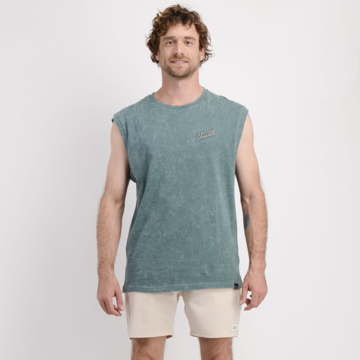 O'NEILL - POLERA SIN MANGAS ENDLESS VERDE OSCURO