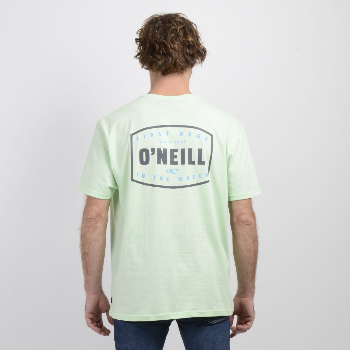 O'NEILL - POLERA MANGA CORTA BLUE HORIZON VERDE CLARO