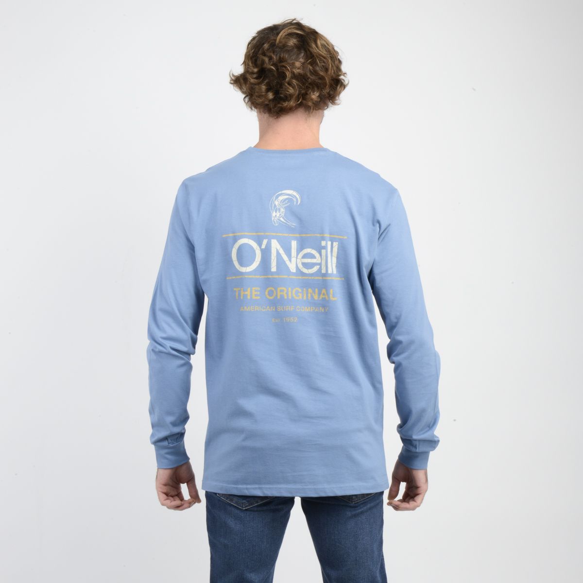 O'NEILL - POLERA MANGA LARGA OG PARALLEL LINES AZUL