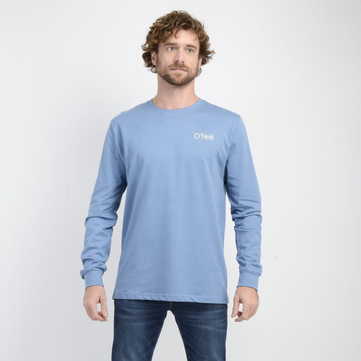 O'NEILL - POLERA MANGA LARGA OG PARALLEL LINES AZUL
