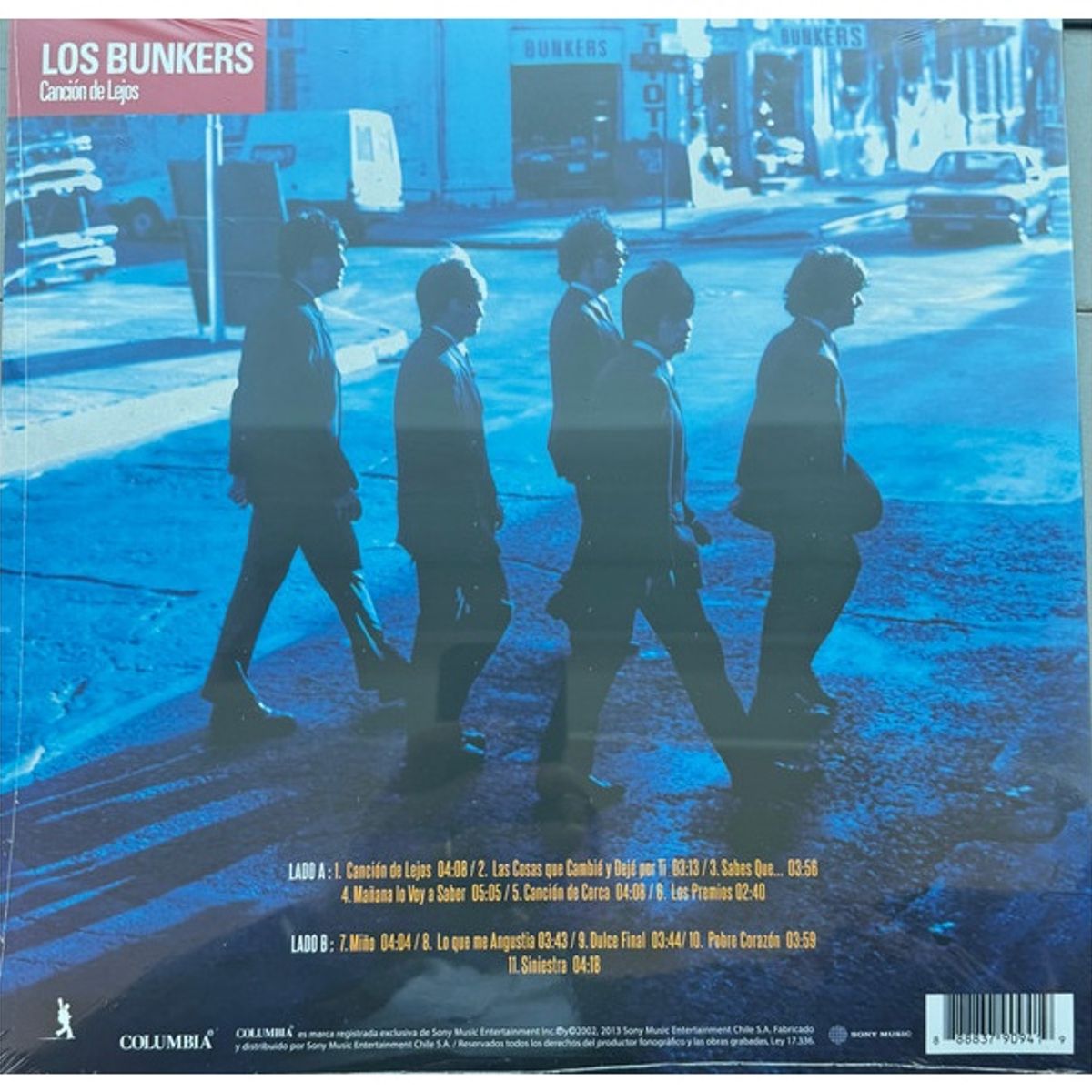 GENERICO - LOS BUNKERS - CANCION DE LEJOS (RED VINYL) / VINILO