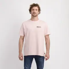 O'NEILL - POLERA MANGA CORTA SUN SUPLY ROSADO