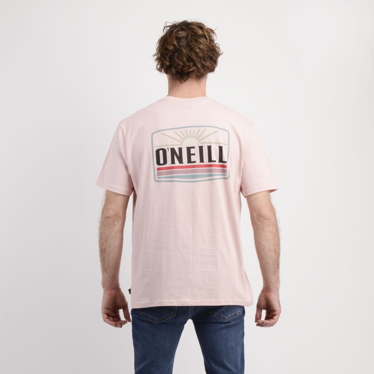 O'NEILL - POLERA MANGA CORTA SUN SUPLY ROSADO