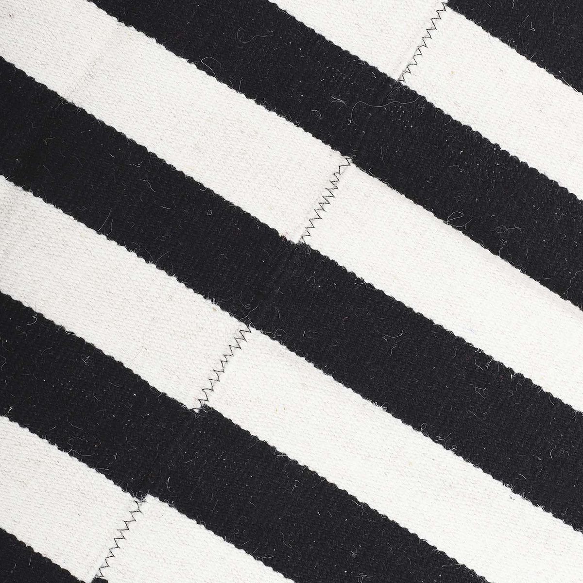 DIB - Alfombra Handwoven Rustic 190X290 Negro/Blanco