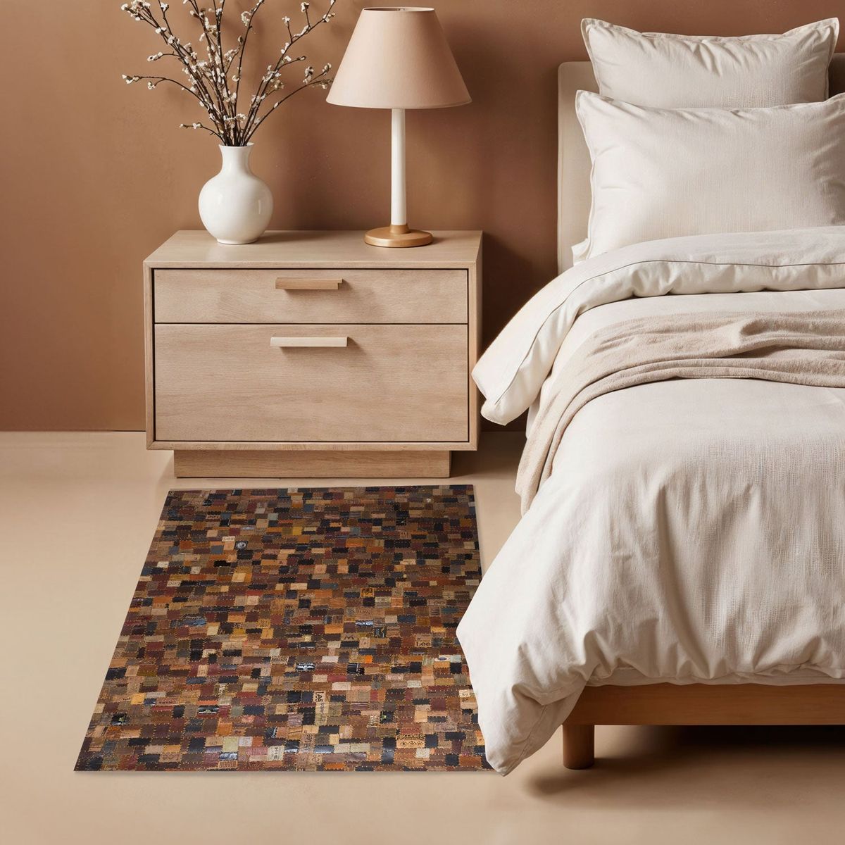 DIB - Alfombra Leather Patch Collection 60X120