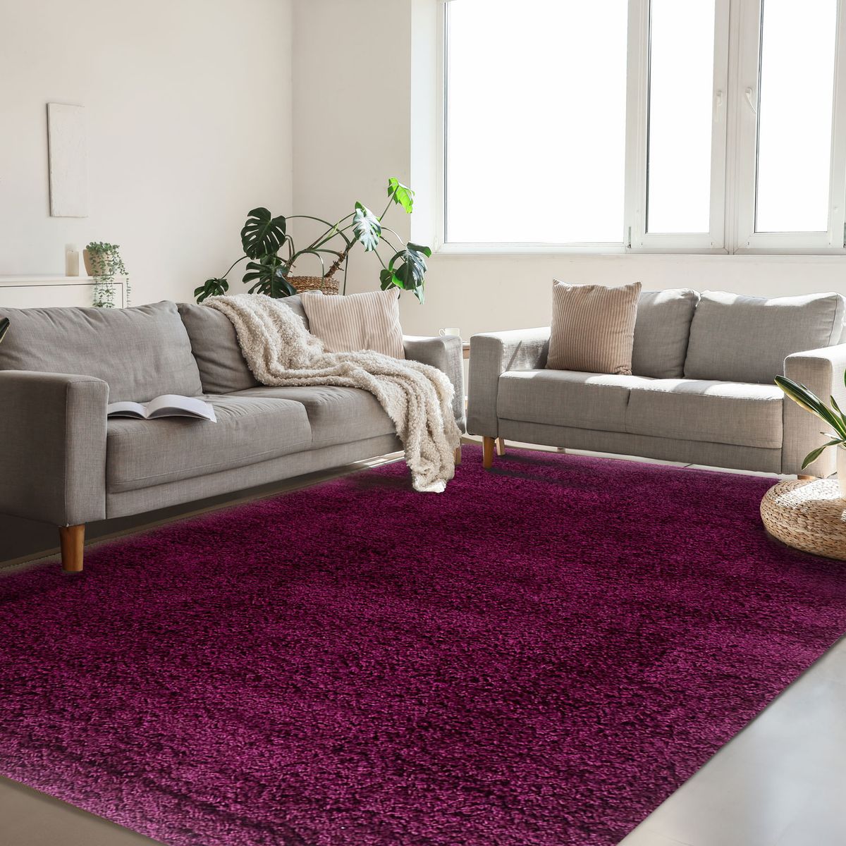 DIB - Alfombra Casino 150X216 Violeta