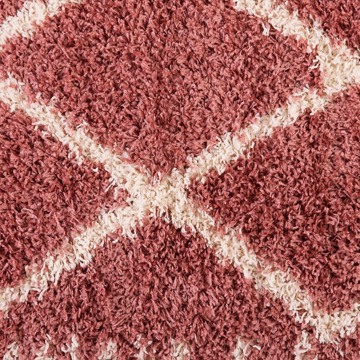 DIB - Alfombra Shaggy Design 180X275 Rosa 4536