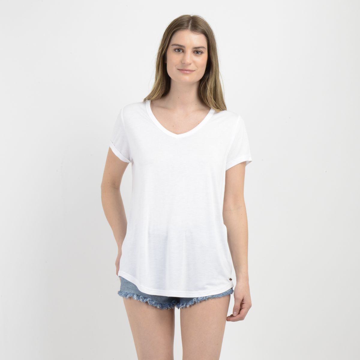 O'NEILL - POLERA MANGA CORTA ESSENTIAL II BLANCO