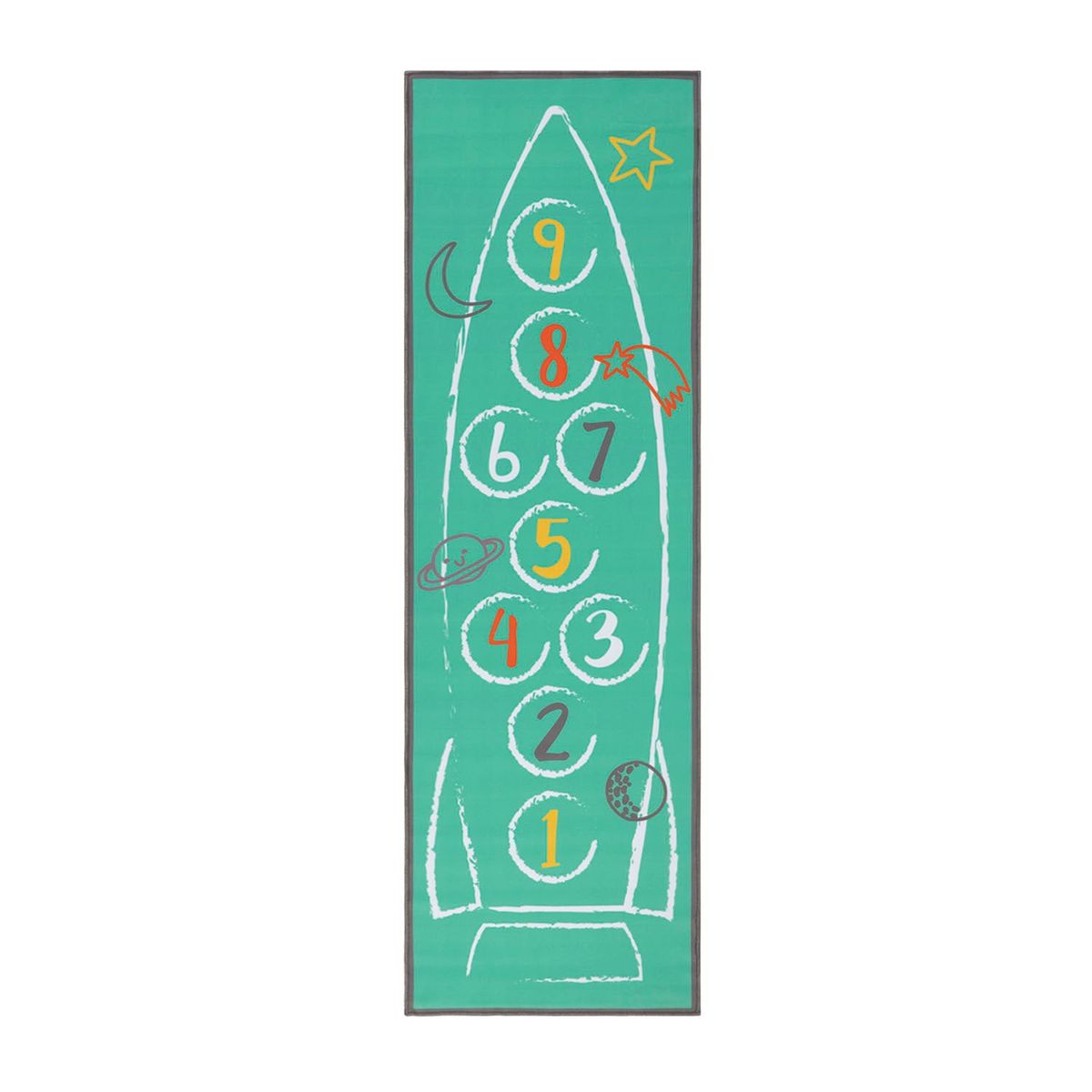 DIB - Alfombra Playmat Luche 60X193 Turqueza