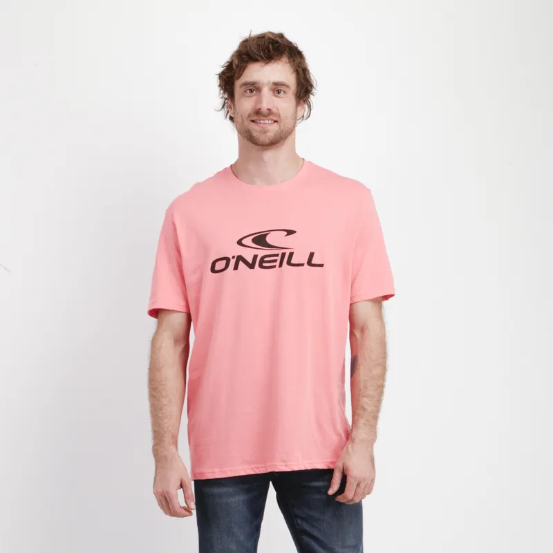 O'NEILL - POLERA MANGA CORTA STACK NARANJO CLARO