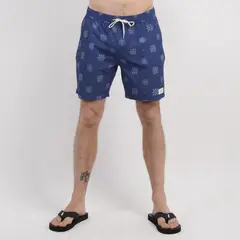 O'NEILL - TRAJE DE BAÑO VOLLEY BOSS DITSY 16" AZUL OSCURO