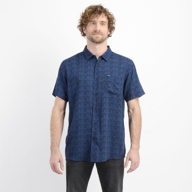 O'NEILL - CAMISA MANGA CORTA SHELDOM AZUL