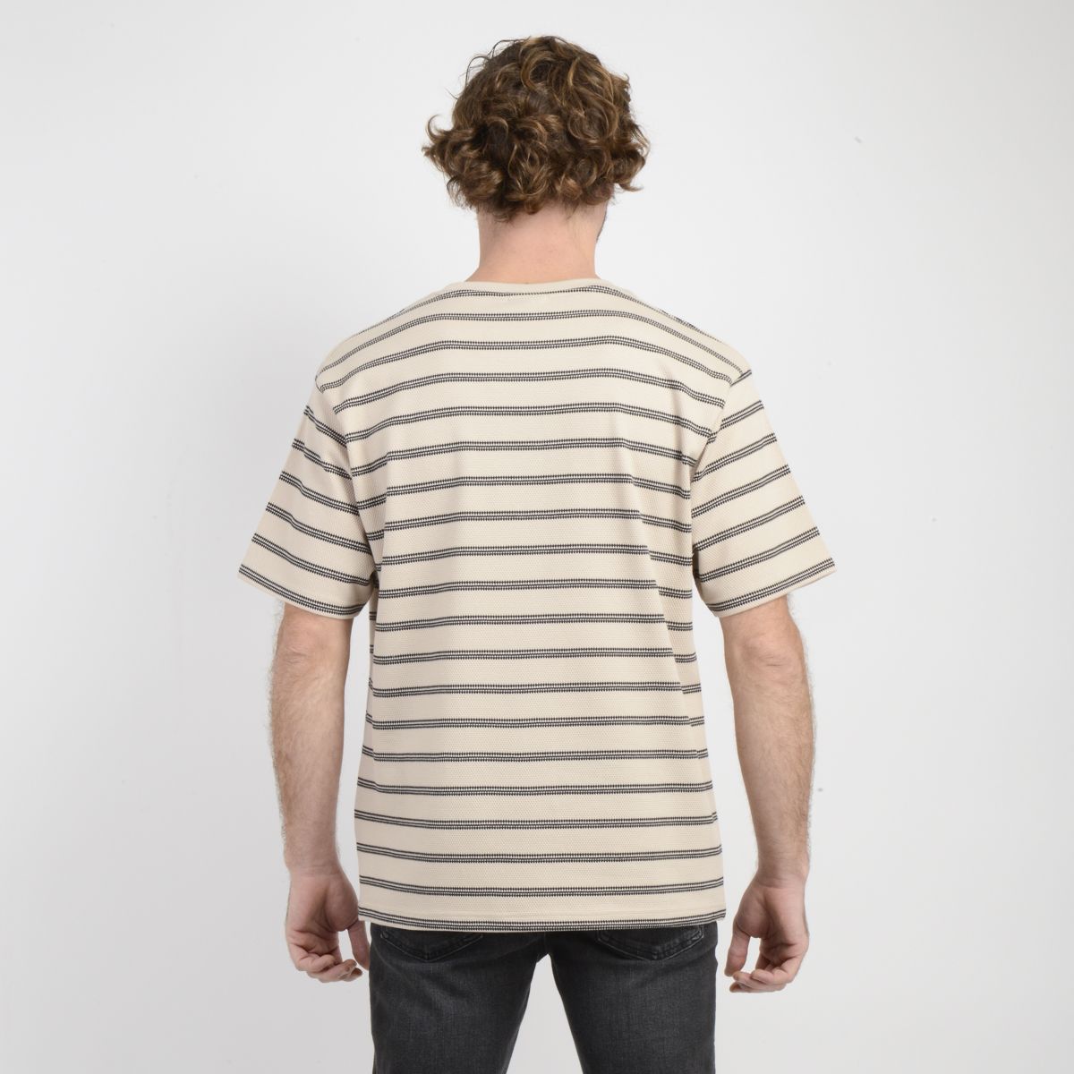 O'NEILL - POLERA MANGA CORTA HIGH LINE BEIGE