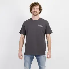 O'NEILL - POLERA MANGA CORTA SKIPPER GRIS OSCURO
