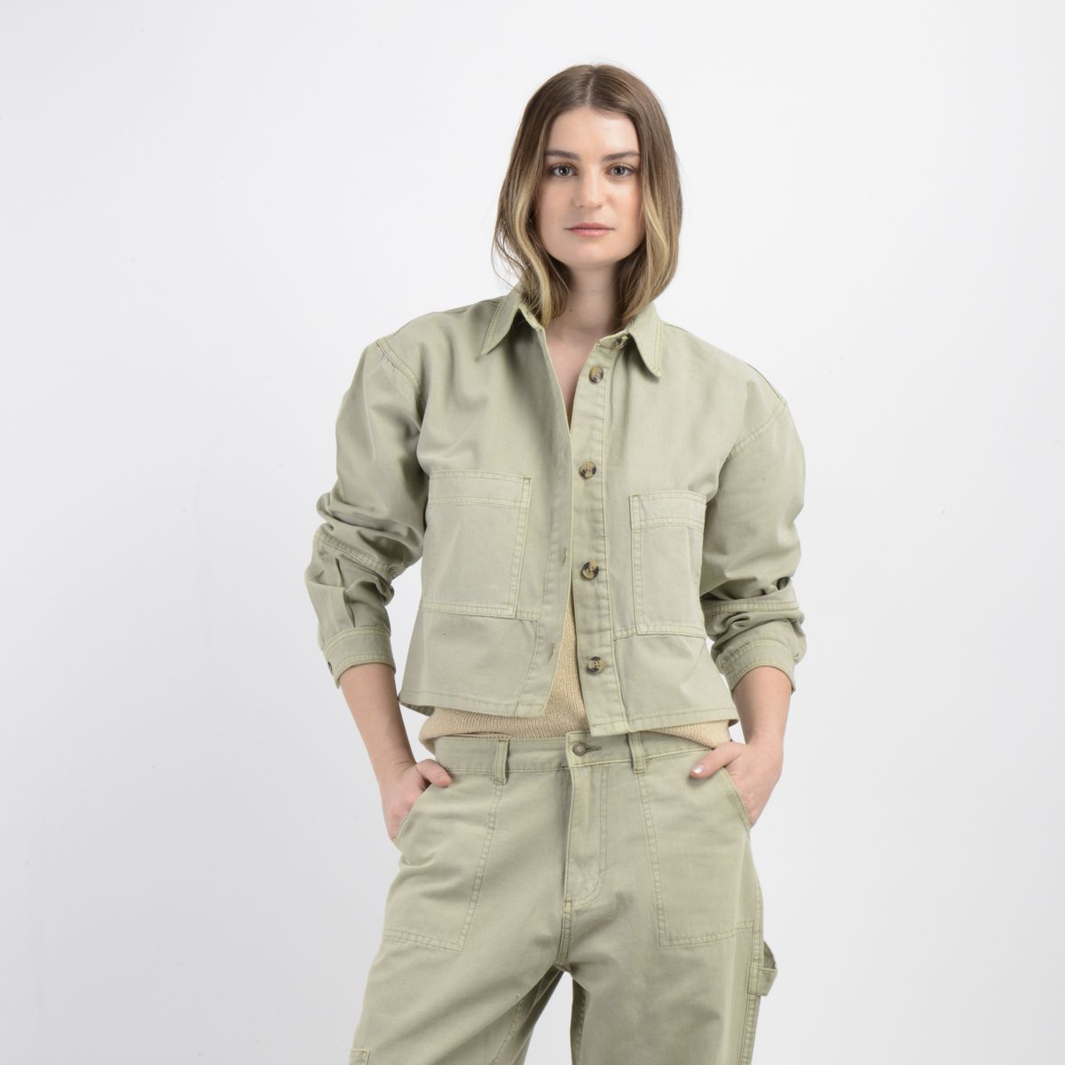 O'NEILL - SOBRECAMISA SEVIE VERDE CLARO