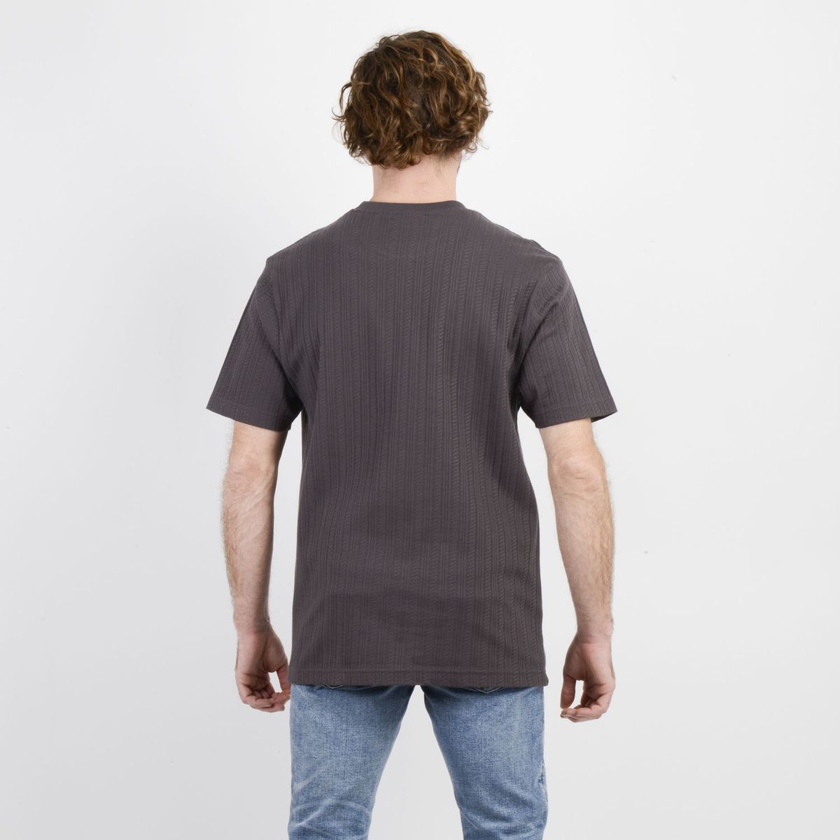 O'NEILL - POLERA MANGA CORTA NEW LINE GRIS OSCURO