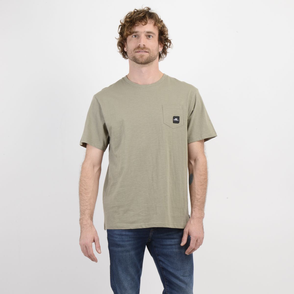 O'NEILL - POLERA MANGA CORTA TRIPPER VERDE CLARO