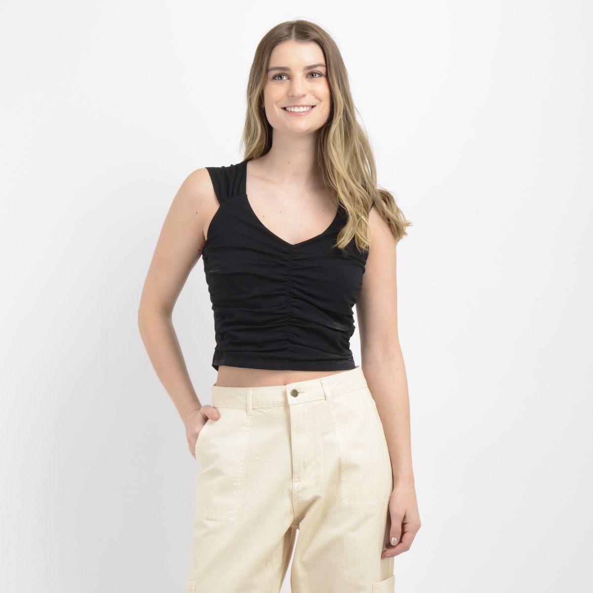 O'NEILL - POLERA MANGA CORTA CORRANE II NEGRO