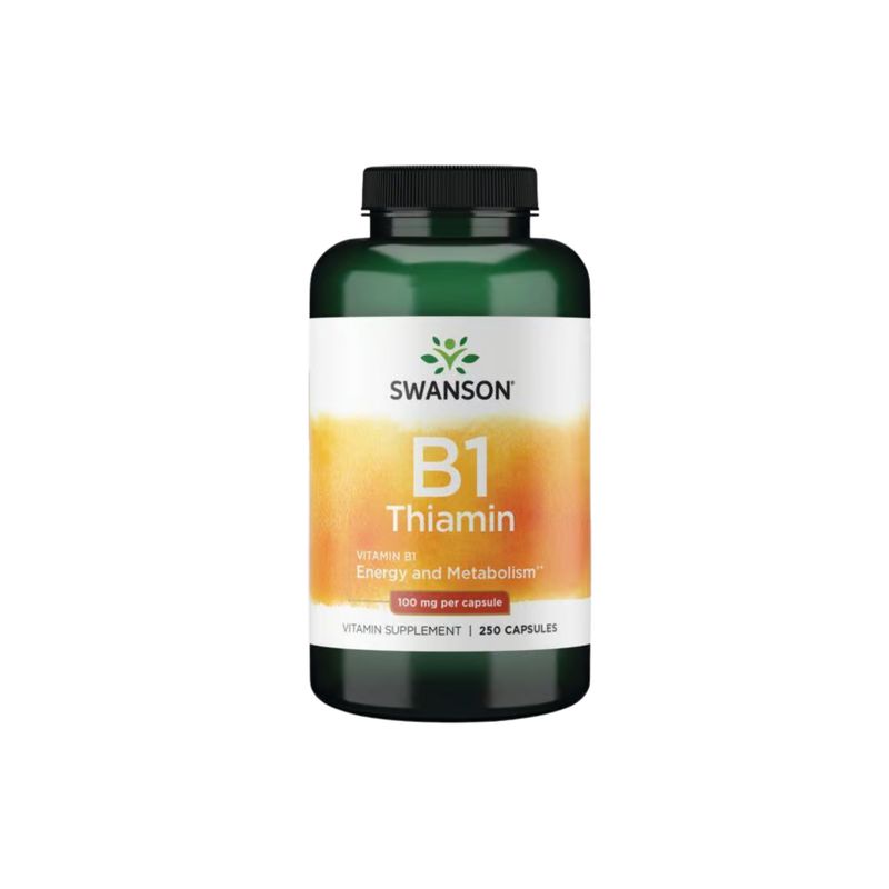 SWANSON - Swanson Vitamin B1 Thiamin 100 mg 250 Capsulas