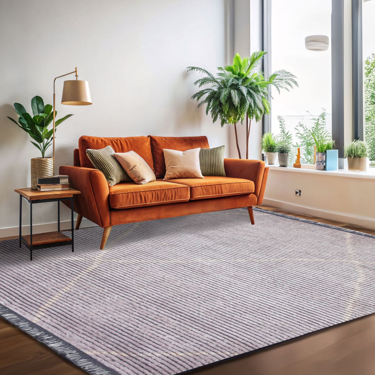 DIB - Alfombra Mystique 200x290 Gris/ Beige F275A0