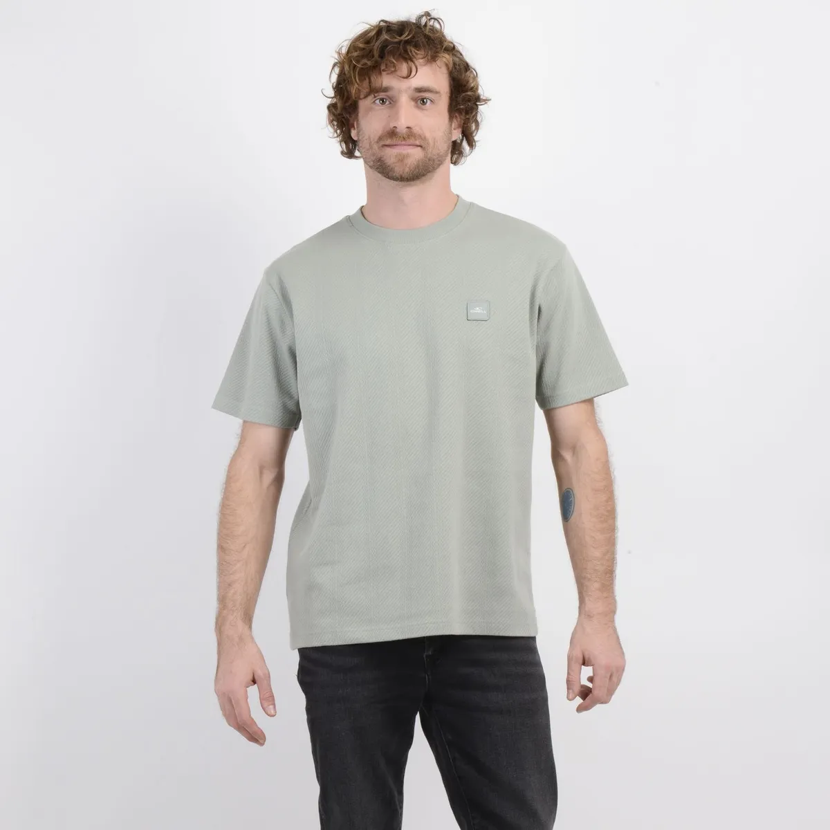 O'NEILL - POLERA MANGA CORTA BEACHBREAK VERDE CLARO