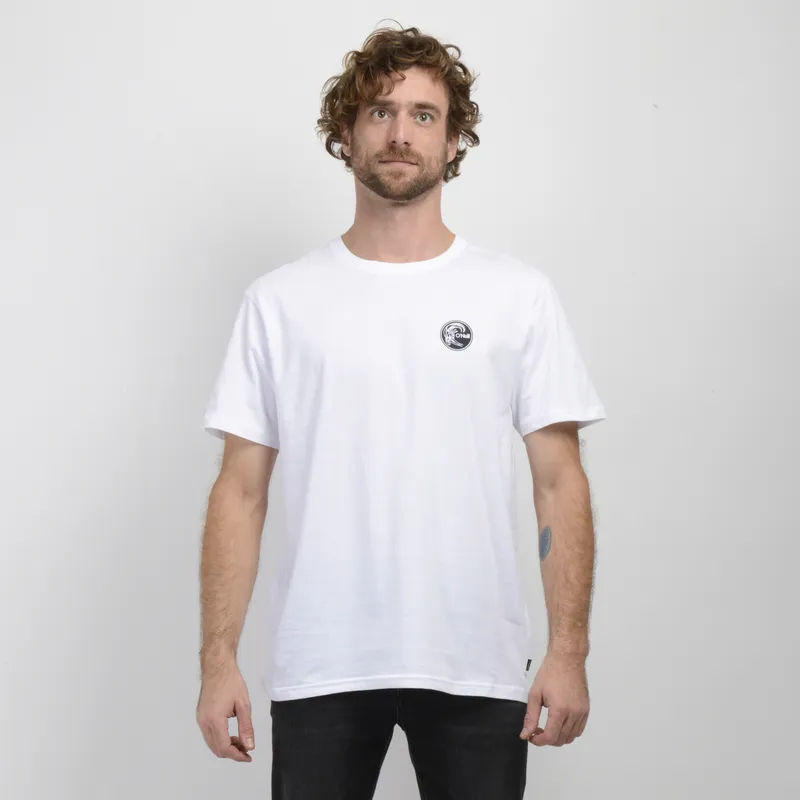 O'NEILL - POLERA MANGA CORTA ORIGINAL SURF SHOP BLANCO