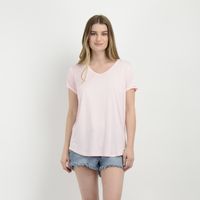 POLERA MANGA CORTA ESSENTIAL II ROSADO