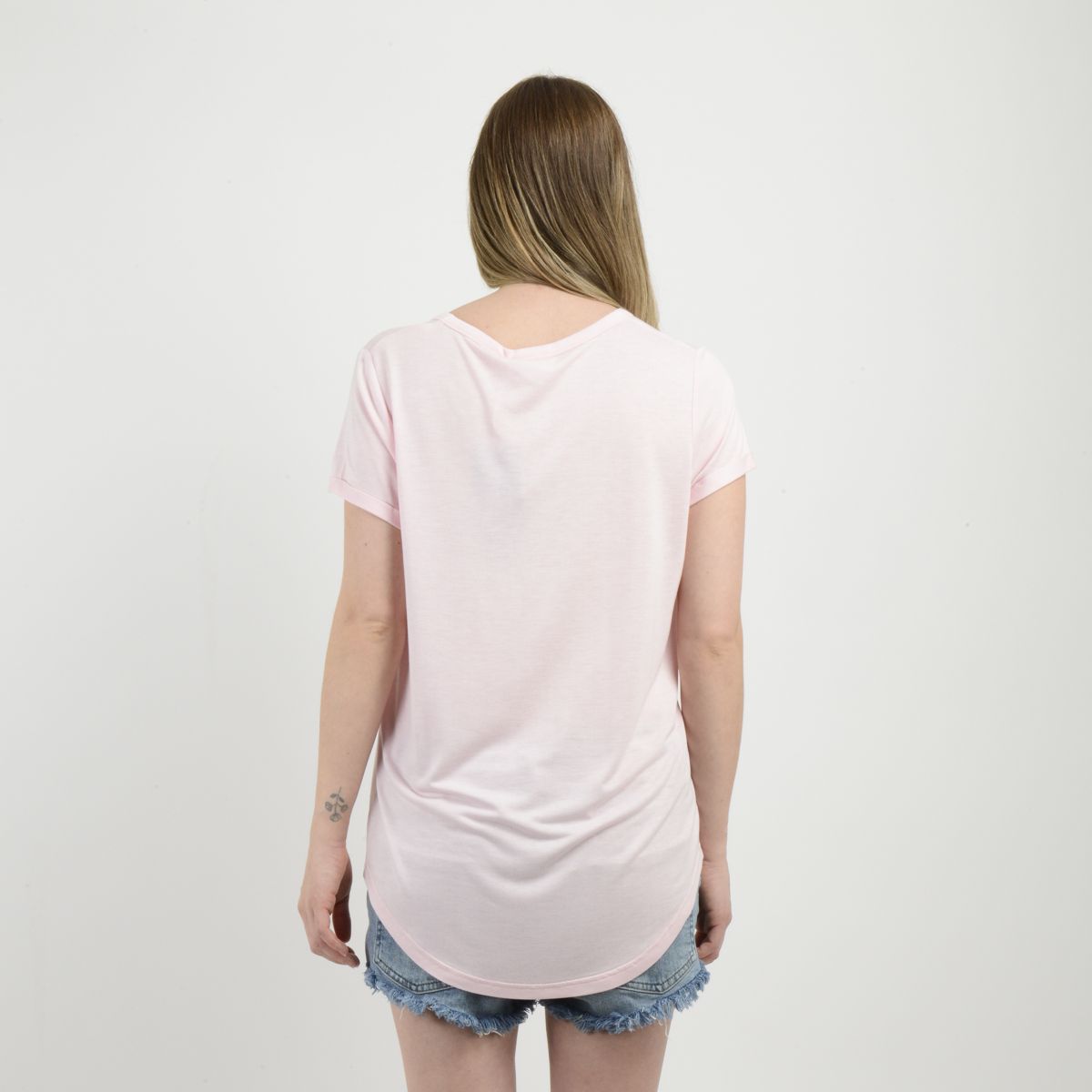 ONEILL - POLERA MANGA CORTA ESSENTIAL II ROSADO