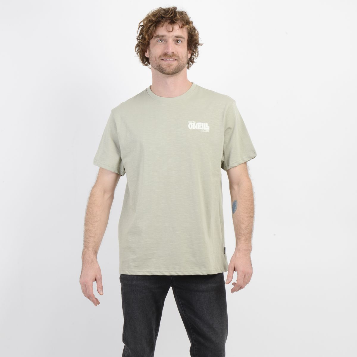 O'NEILL - POLERA MANGA CORTA SKIPPER VERDE OSCURO