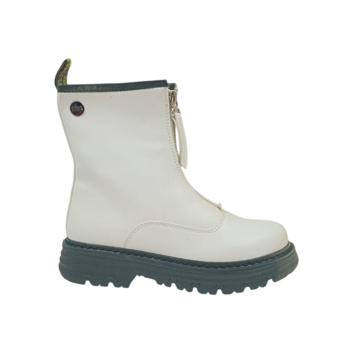 HERIEL - Botín Blanco Plataforma Mujer