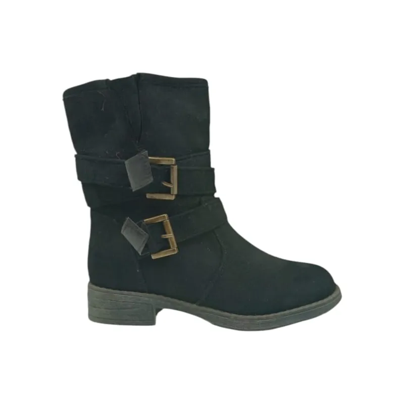 HERIEL - Botin Negro Taco Mujer