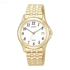 CITIZEN - RELOJ BK0142-68A QUARTZ DORADO HOMBRE