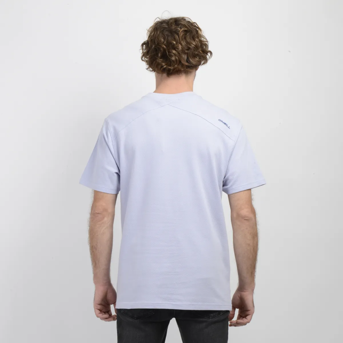 O'NEILL - POLERA MANGA CORTA STAMPED AZUL CLARO
