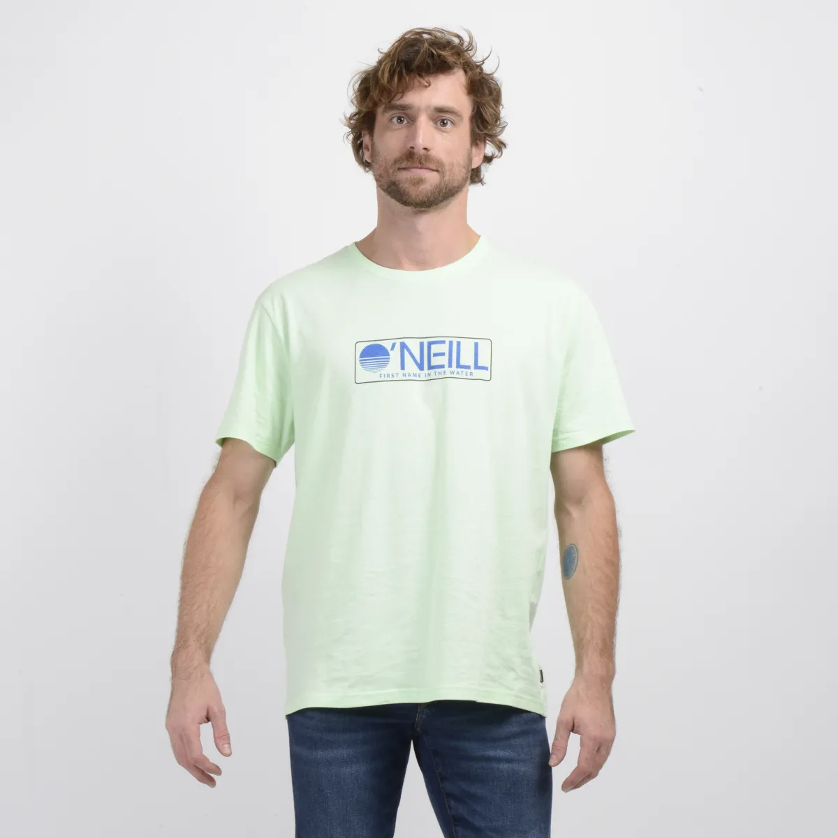 O'NEILL - POLERA MANGA CORTA DUSK II VERDE CLARO