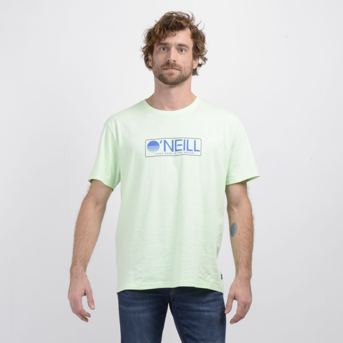 O'NEILL - POLERA MANGA CORTA DUSK II VERDE CLARO