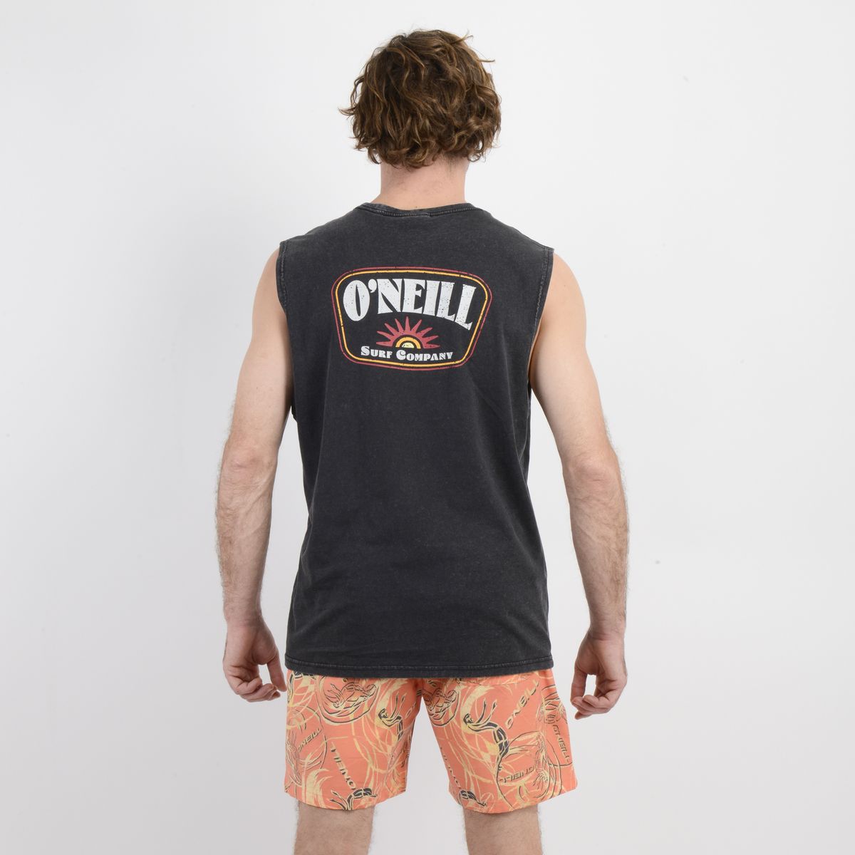O'NEILL - POLERA SIN MANGAS SUN SET NEGRO