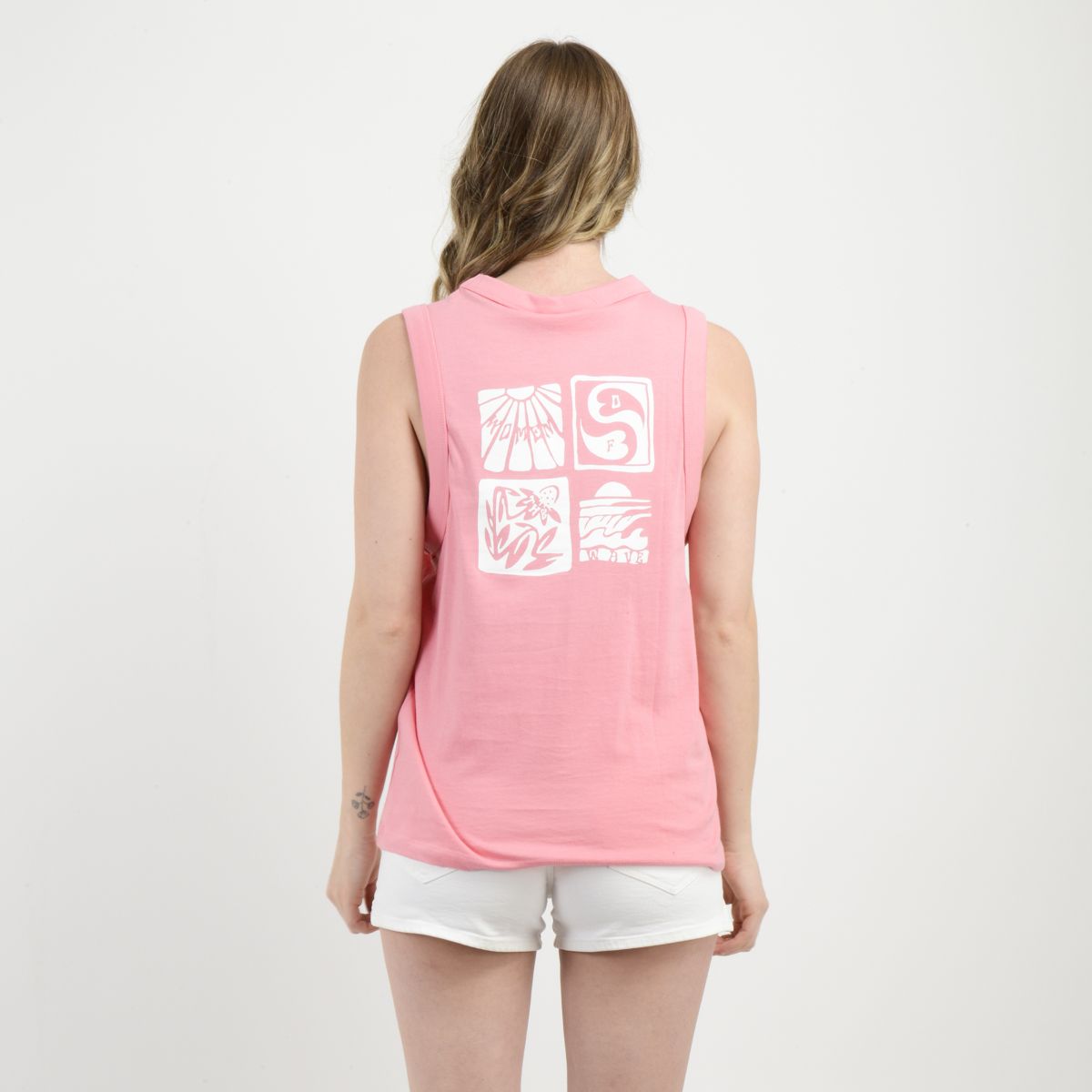 O'NEILL - POLERA SIN MANGAS WOTW ROSADO