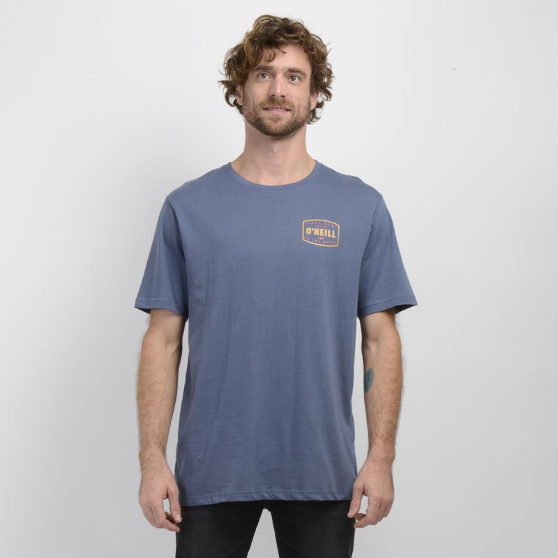 O'NEILL - POLERA MANGA CORTA BLUE HORIZON AZUL