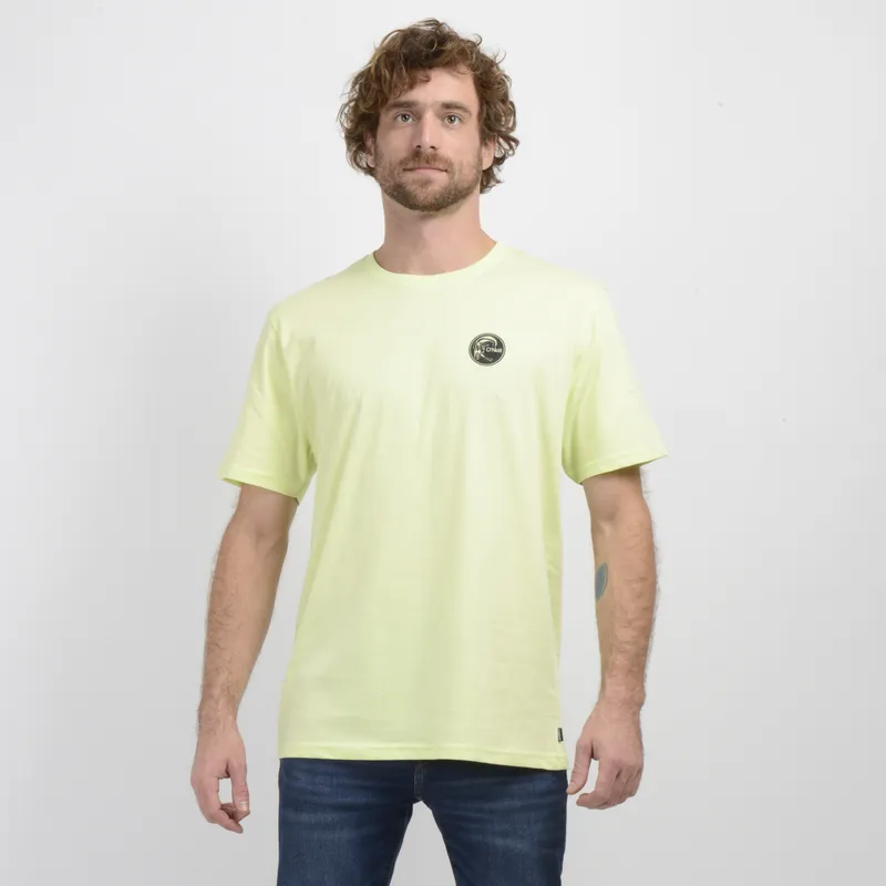 O'NEILL - POLERA MANGA CORTA ORIGINAL SURF SHOP VERDE CLARO