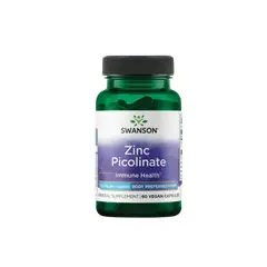 SWANSON - Premium Zinc Picolinate 22mg 60 Vegan Caps