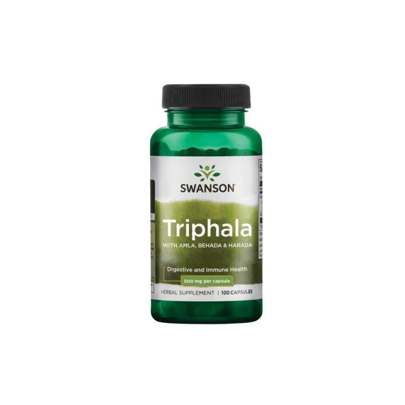 SWANSON - Swanson Premium Triphala with Amla Behada & Harada 500mg 100 Caps